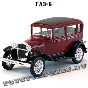 ГАЗ-6 «Пионер» (вишнёвый) арт. Н156